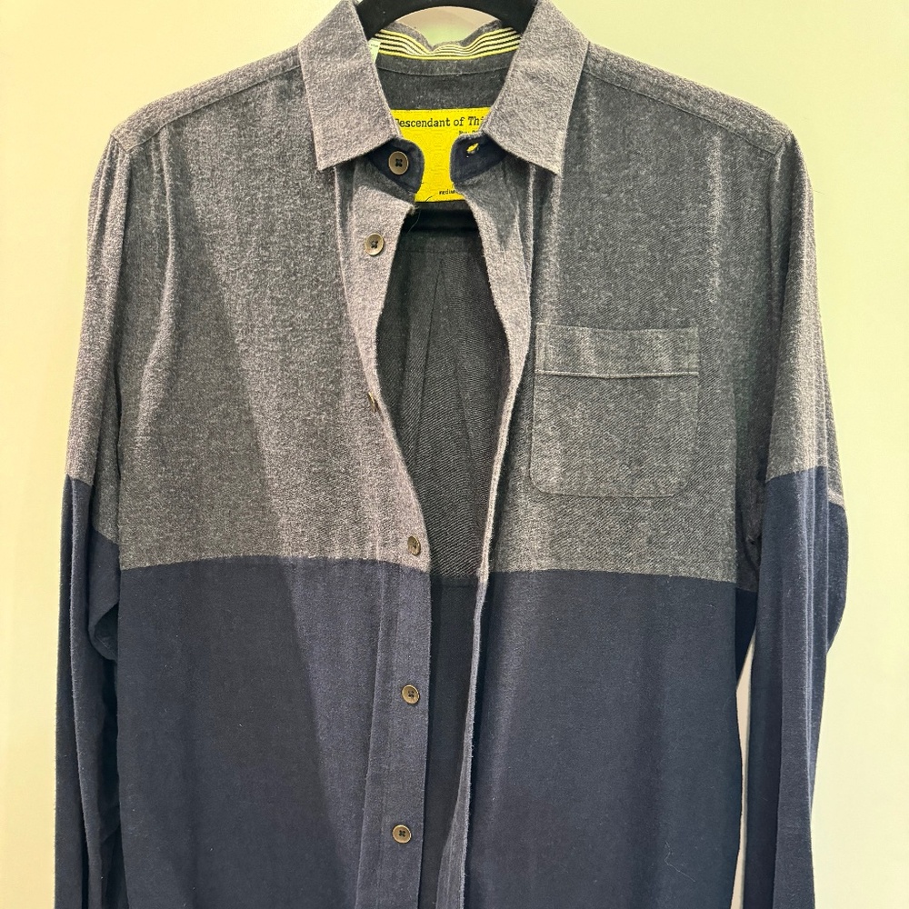Descendant of Thieves by Dres Ladro - Color Block Button Down